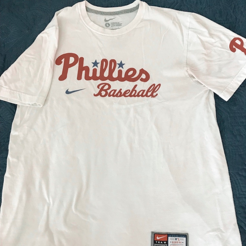 Youth L Phillies baseball T-shirt